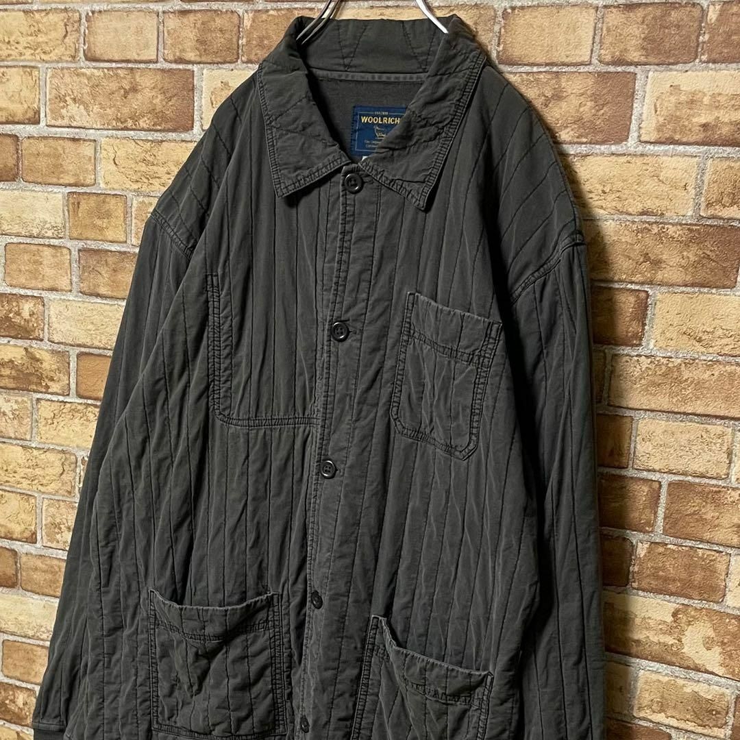 WOOLRICH(ウールリッチ)のウールリッチ　ジャケット　シャツ　チャコールグレー　マルチポケット　M その他のその他(その他)の商品写真