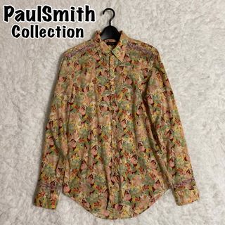 ポールスミスコレクション(Paul Smith COLLECTION)の美品！Paul Smith COLLECTION 長袖シャツ カジュアル 花柄M(シャツ)