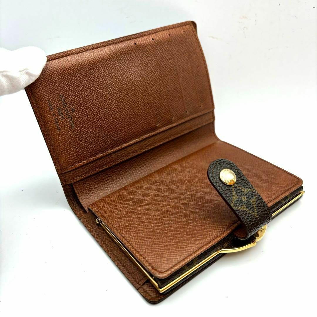LOUIS VUITTON(ルイヴィトン)のルイヴィトン モノグラム ポルトモネビエ ヴィエノワ がま口 折財布 レディースのファッション小物(財布)の商品写真
