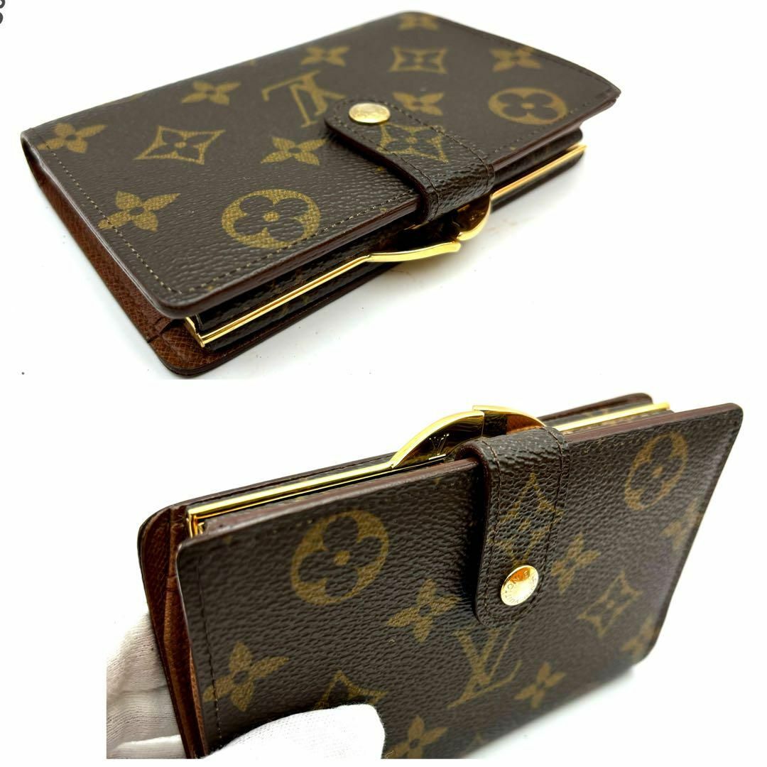 LOUIS VUITTON(ルイヴィトン)のルイヴィトン モノグラム ポルトモネビエ ヴィエノワ がま口 折財布 レディースのファッション小物(財布)の商品写真