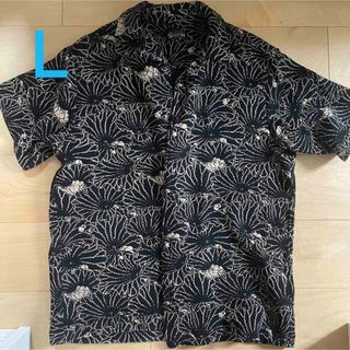 ワコマリア(WACKO MARIA)のgakkin JACQUARD LOTUS LEAVES S/S SHIRT(シャツ)