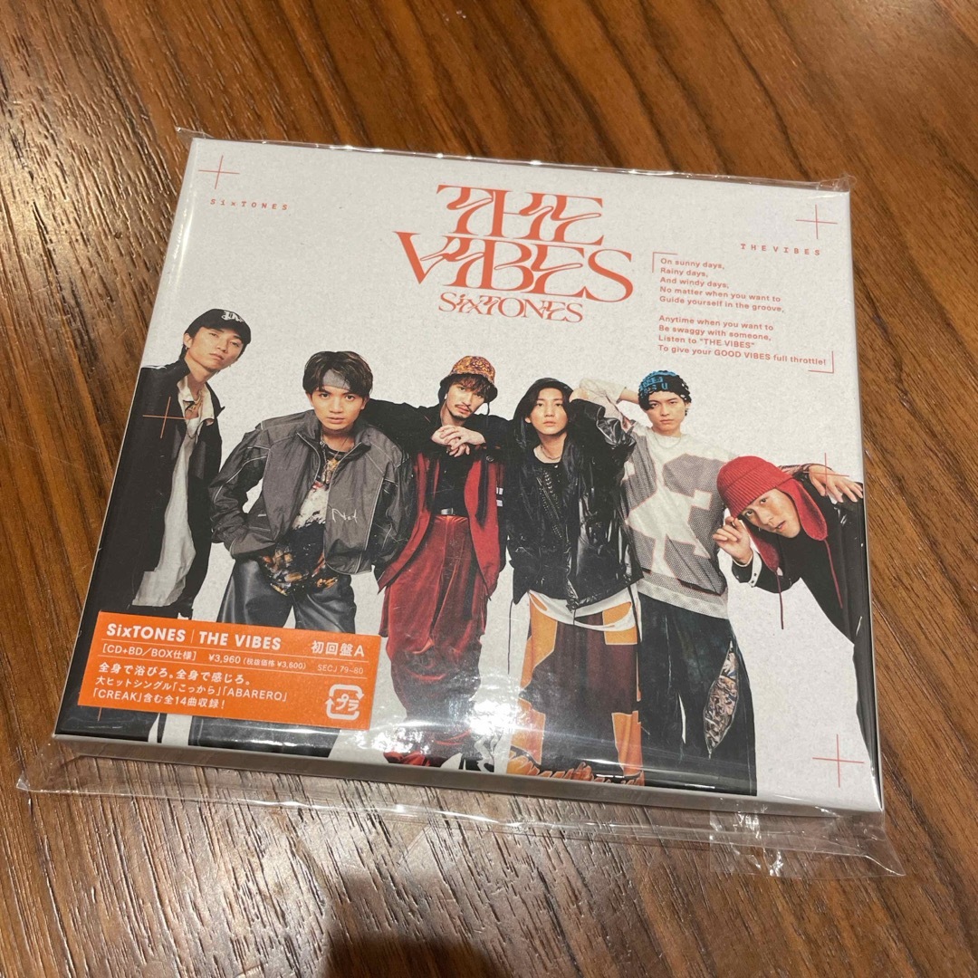 THE　VIBES（初回盤A／Blu-ray　Disc付） エンタメ/ホビーのCD(ポップス/ロック(邦楽))の商品写真