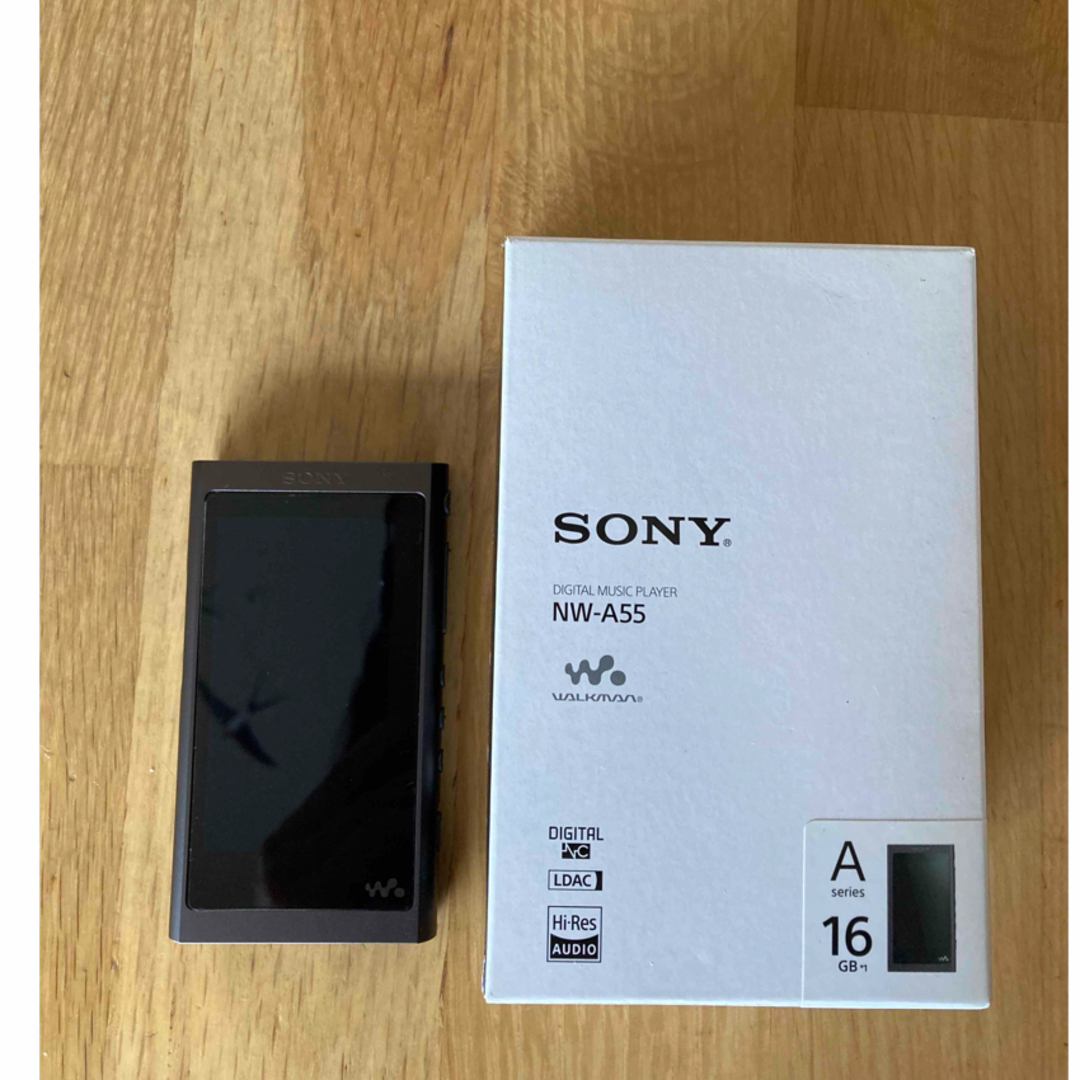 SONY(ソニー)のSONY  ウォークマン Aシリーズ NW-A55(B) スマホ/家電/カメラのオーディオ機器(ポータブルプレーヤー)の商品写真