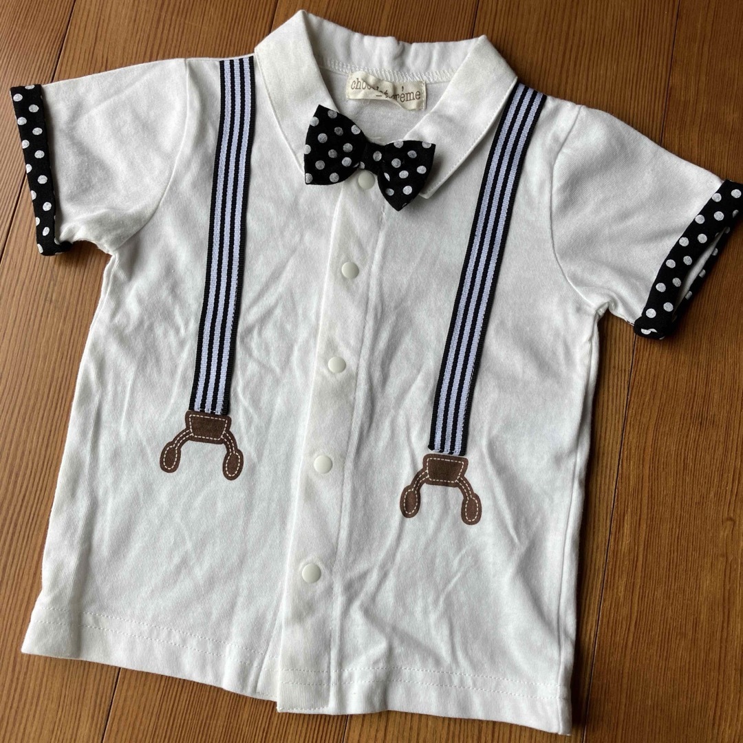 ANAP Kids(アナップキッズ)の90 男の子夏物トップス　3枚 キッズ/ベビー/マタニティのキッズ服男の子用(90cm~)(Tシャツ/カットソー)の商品写真