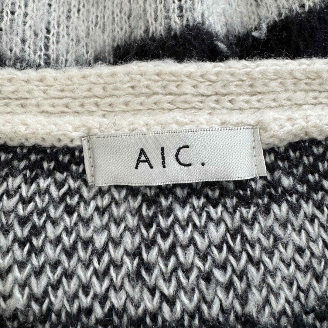 A・I・C(エーアイシー)のAIC(エーアイシー)ゼブラ柄オーバーサイズカーディガン レディースのトップス(カーディガン)の商品写真