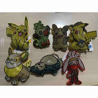 ポケモン(ポケモン)のポケモン　ラインストーンキーホルダー(キーホルダー)