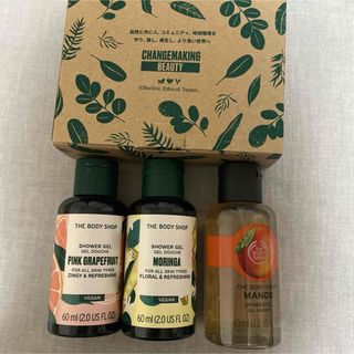 ザボディショップ(THE BODY SHOP)のTHE BODY SHOP シャワージェル　60ml×3本(ボディソープ/石鹸)