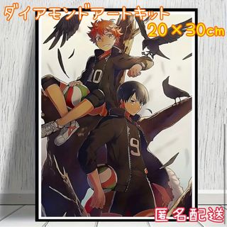 ダイヤモンドアートキット64   20cm×30cm アニメ