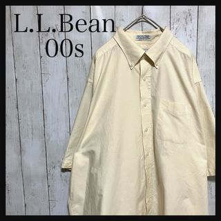 エルエルビーン(L.L.Bean)のエルエルビーン 半袖BDシャツ無地00s オーバーサイズZ1190(シャツ)