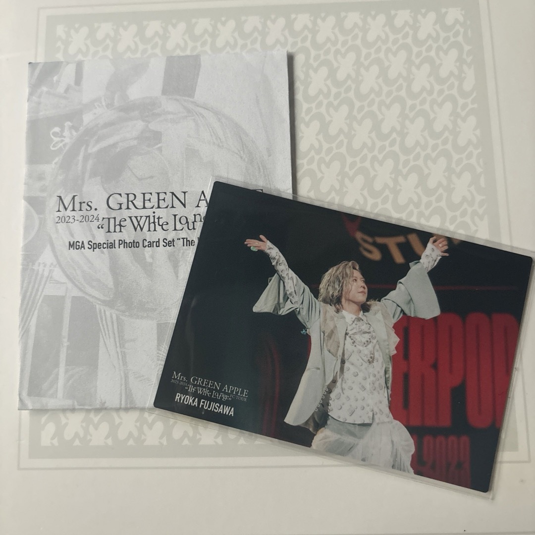 藤澤涼架 フォトカード セット Mrs. GREEN APPLE 激し ① 藤澤涼架 フォトカード セット Mrs. GREEN APPLE 激し ①
