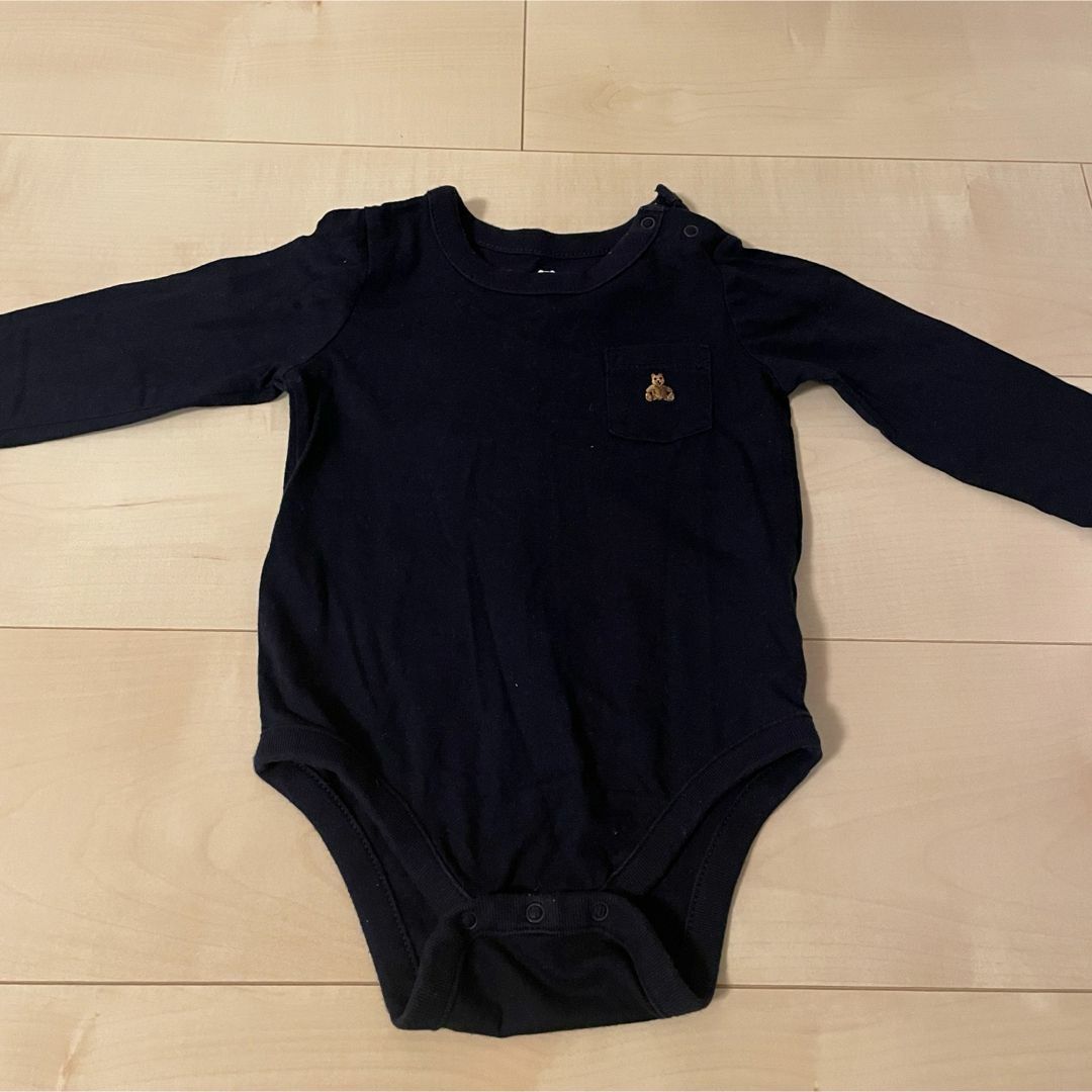 babyGAP(ベビーギャップ)の【子供服】 GAP ロンパース 長袖 70サイズ程度 キッズ/ベビー/マタニティのベビー服(~85cm)(ロンパース)の商品写真