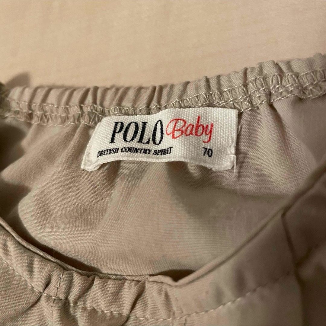 POLO RALPH LAUREN(ポロラルフローレン)の【子供服】 2023Ralph Lauren POLO ロンパース 70サイズ キッズ/ベビー/マタニティのベビー服(~85cm)(ロンパース)の商品写真