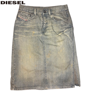 最終値下 DIESEL ディーゼル デニム ひざ丈 スカート 26インチ 美品