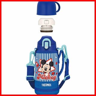 【色:ミッキーブルー】サーモス 水筒 真空断熱2ウェイボトル 0.6L/0.63(弁当用品)