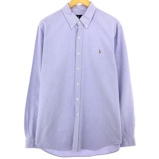 ラルフローレン(Ralph Lauren)の古着 ラルフローレン Ralph Lauren RALPH LAUREN 長袖 ボタンダウンシャツ メンズXL /eaa442102(シャツ)