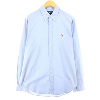 ラルフローレン(Ralph Lauren)の古着 ラルフローレン Ralph Lauren CLASSIC FIT クラシックフィット 長袖 ボタンダウンシャツ メンズL /eaa442106(シャツ)