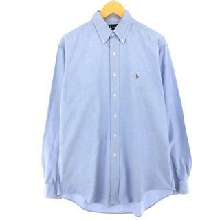 ラルフローレン(Ralph Lauren)の古着 ラルフローレン Ralph Lauren YARMOUTH 長袖 ボタンダウンシャツ メンズL /eaa442108(シャツ)