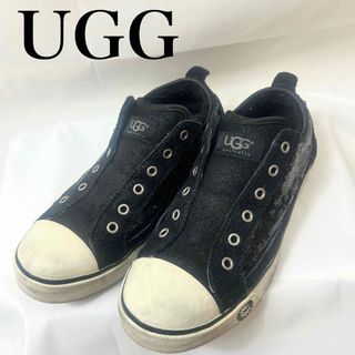 アグ(UGG)のUGG アグ　スニーカー　スパンコール　靴　スリッポン(スニーカー)