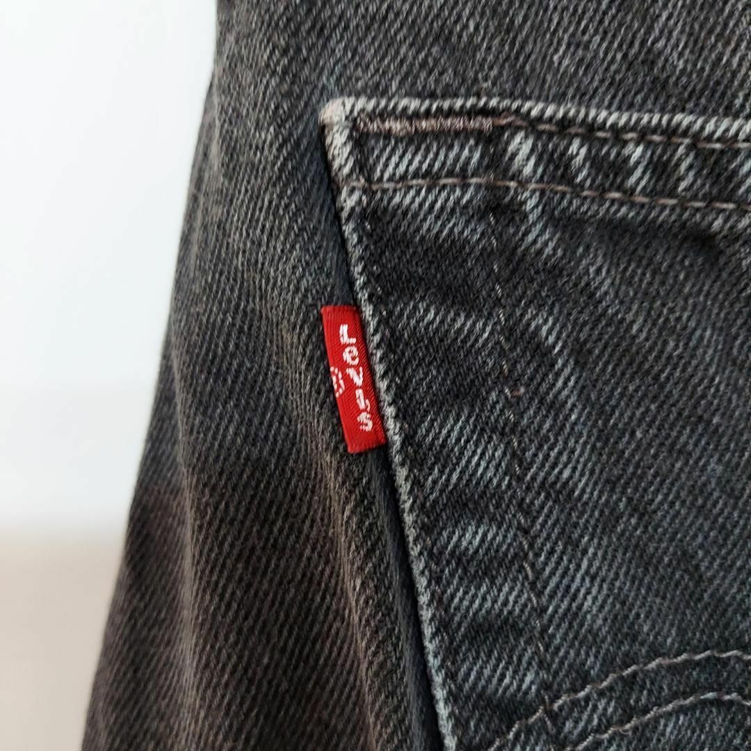 Levi's(リーバイス)のリーバイス550 Levis W38 ブラックデニムパンツ 黒 00s 9070 メンズのパンツ(デニム/ジーンズ)の商品写真