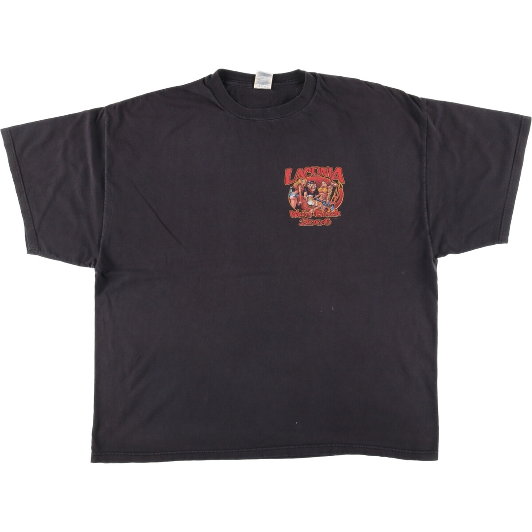 古着 00年代 DELTA バックプリント プリントTシャツ メンズXXL /eaa445530 メンズのトップス(Tシャツ/カットソー(半袖/袖なし))の商品写真