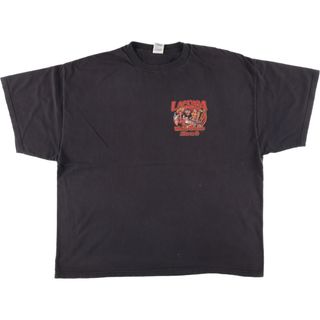 古着 00年代 DELTA バックプリント プリントTシャツ メンズXXL /eaa445530(Tシャツ/カットソー(半袖/袖なし))