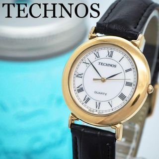 TECHNOS - 287 TECHNOS テクノス　メンズ　レディース　クラシック　ゴールド　希少