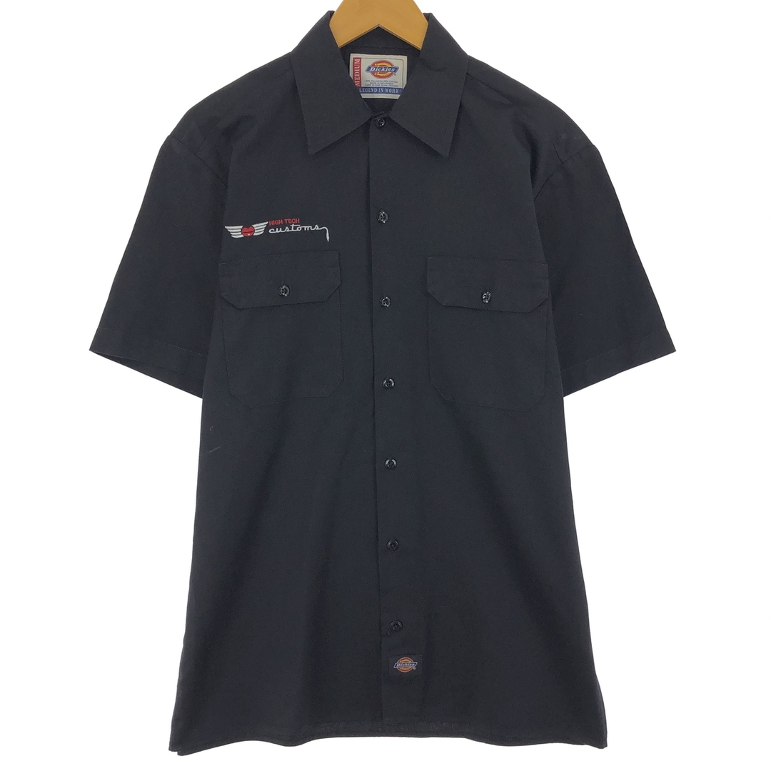 Dickies(ディッキーズ)の古着 ディッキーズ Dickies 半袖 ワークシャツ メンズM /eaa446554 メンズのトップス(シャツ)の商品写真