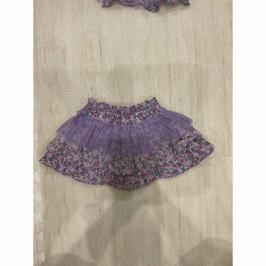 ANNA SUI mini(アナスイミニ)のアナスイミニ　ブルマ　スタイ★ベビー服　美品 キッズ/ベビー/マタニティのこども用ファッション小物(ベビースタイ/よだれかけ)の商品写真