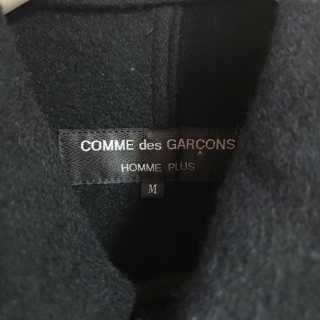 COMME des GARCONS HOMME PLUS(コムデギャルソンオムプリュス)の95AW コムデギャルソンオムプリュス ウール縮絨メルトンジャケット ブラック メンズのジャケット/アウター(テーラードジャケット)の商品写真