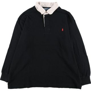 ラルフローレン(Ralph Lauren)の古着 ビッグサイズ ラルフローレン Ralph Lauren POLO by Ralph Lauren 長袖 ラガーシャツ メンズXXXL /eaa441393(シャツ)