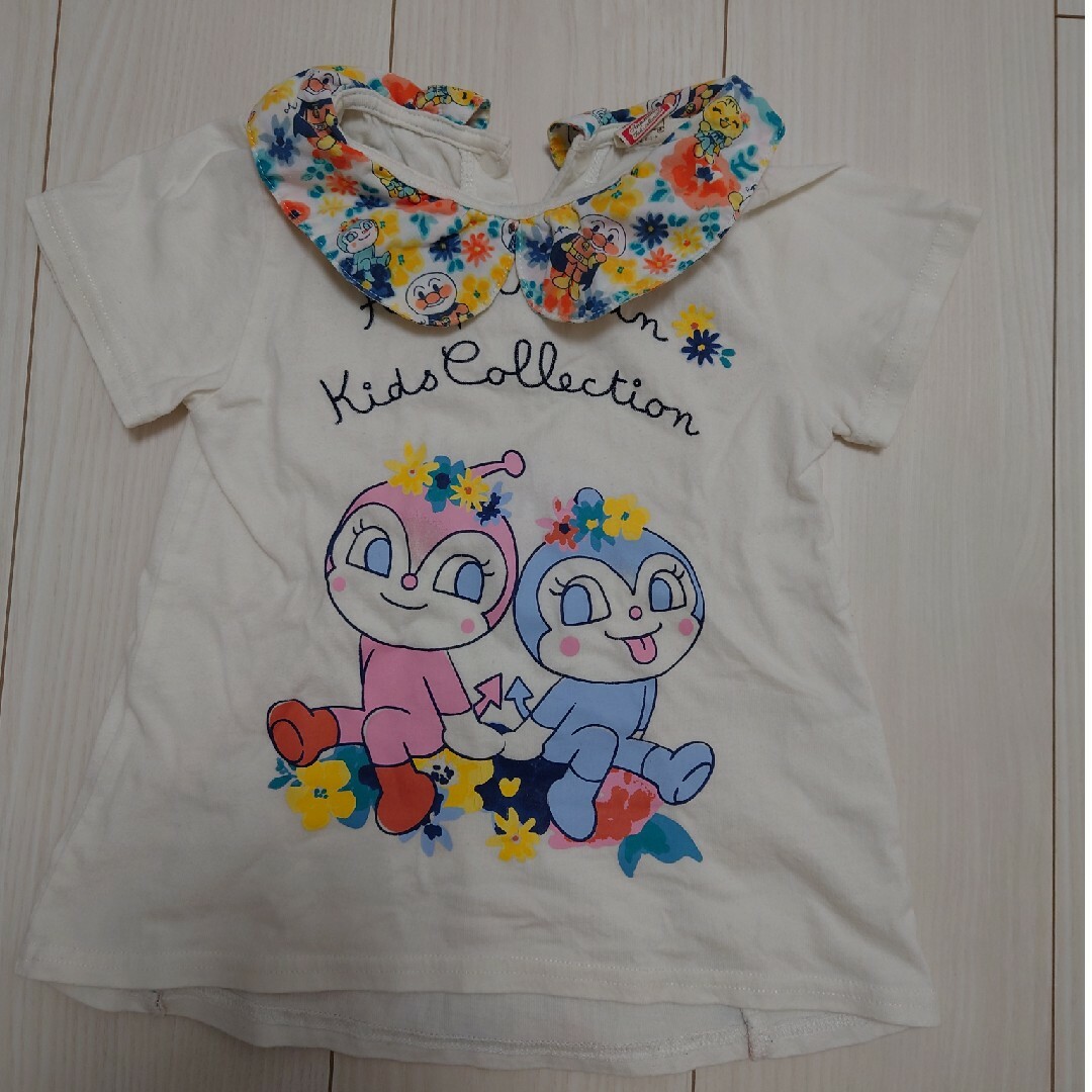 アンパンマン　半袖 キッズ/ベビー/マタニティのキッズ服女の子用(90cm~)(Tシャツ/カットソー)の商品写真