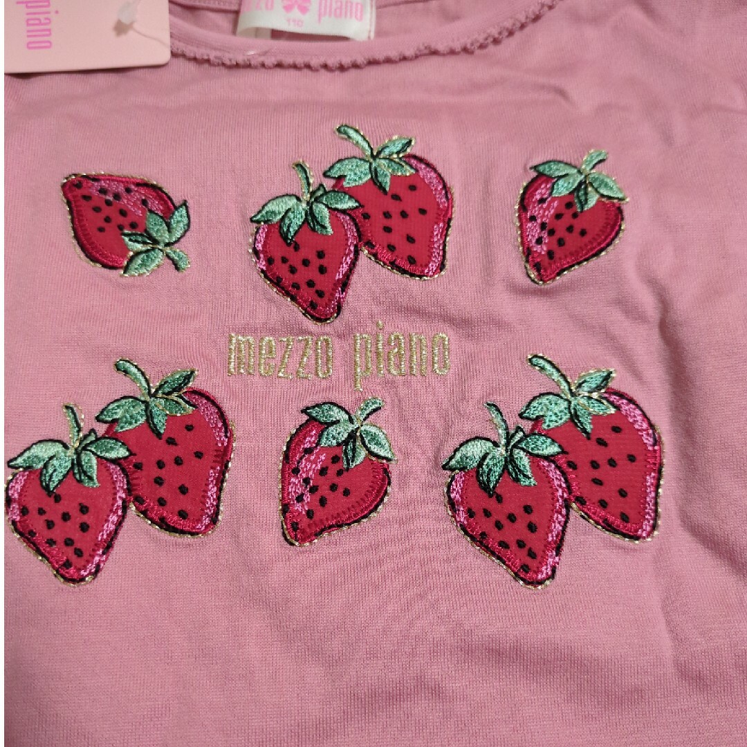 mezzo piano(メゾピアノ)のメゾピアノ　Ｔシャツ キッズ/ベビー/マタニティのキッズ服女の子用(90cm~)(Tシャツ/カットソー)の商品写真