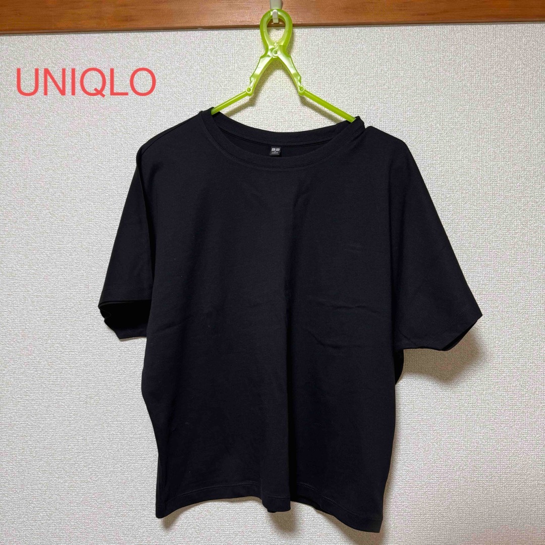 UNIQLO(ユニクロ)のUNIQLO 半袖 Tシャツ レディースのトップス(Tシャツ(半袖/袖なし))の商品写真