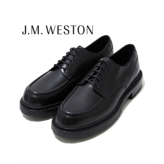 ジェーエムウエストン(J.M. WESTON)のJ.M.WESTON ジェイエムウエストン ユージーンゴルフ 5ハーフ 黒(ドレス/ビジネス)