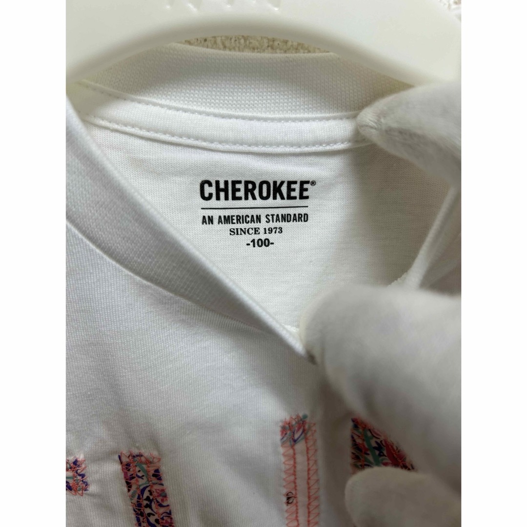 CHEROKEE 半袖 Tシャツ サイズ 100 白 キッズ/ベビー/マタニティのキッズ服男の子用(90cm~)(Tシャツ/カットソー)の商品写真