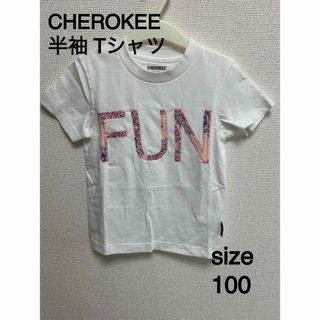 CHEROKEE 半袖 Tシャツ サイズ 100 白(Tシャツ/カットソー)