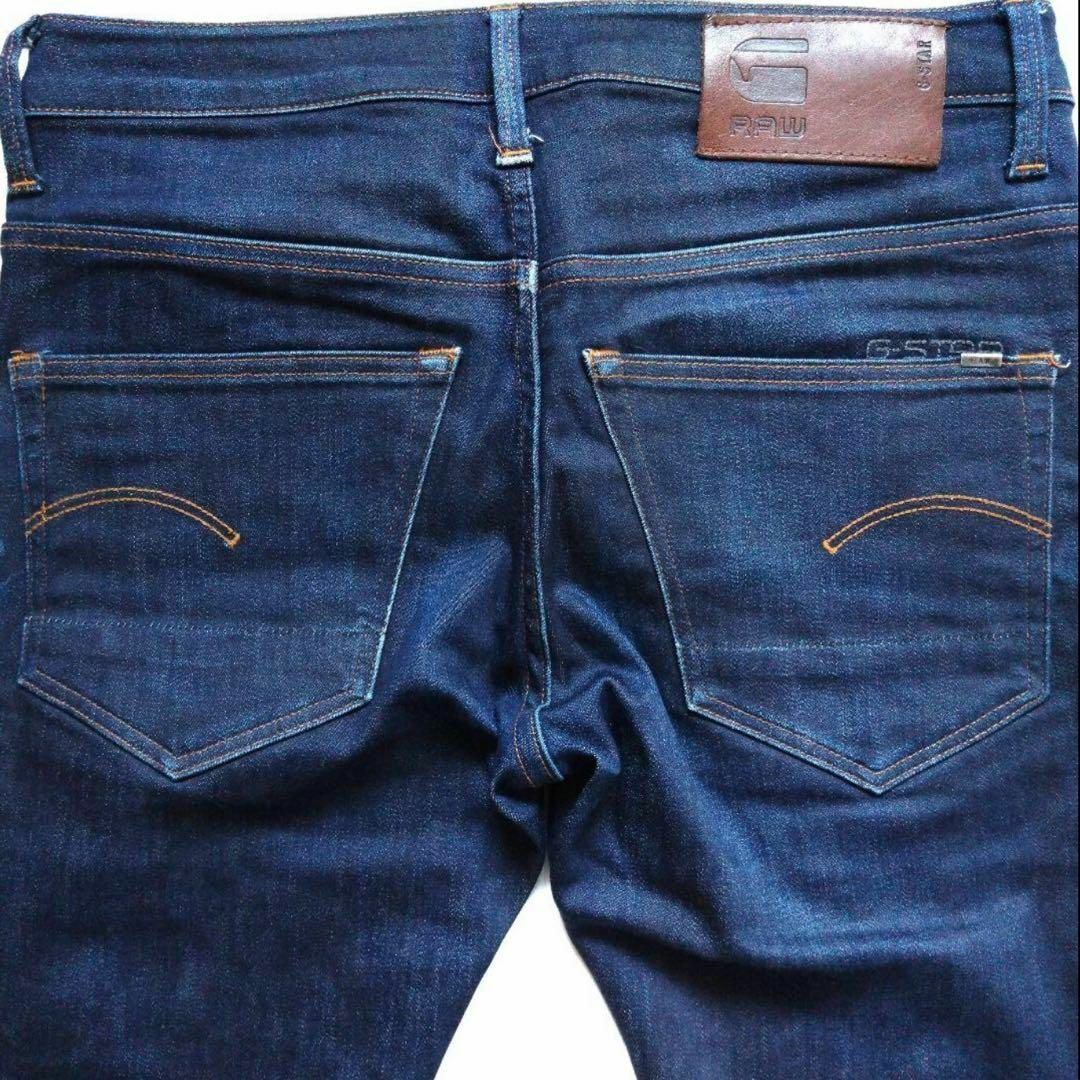 G-STAR RAW(ジースター)のG-STAR RAW 3301slim w30 L32 濃いブルー メンズのパンツ(デニム/ジーンズ)の商品写真