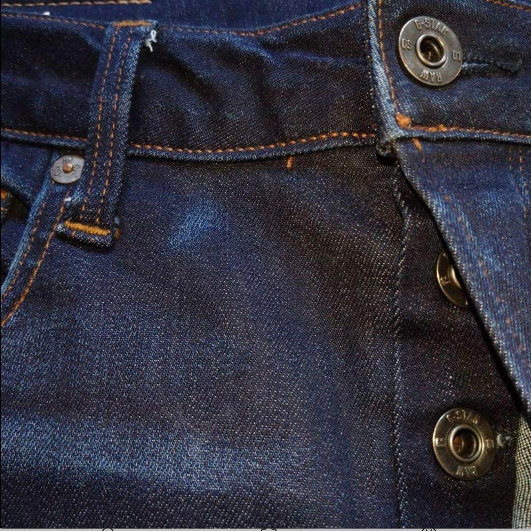 G-STAR RAW(ジースター)のG-STAR RAW 3301slim w30 L32 濃いブルー メンズのパンツ(デニム/ジーンズ)の商品写真
