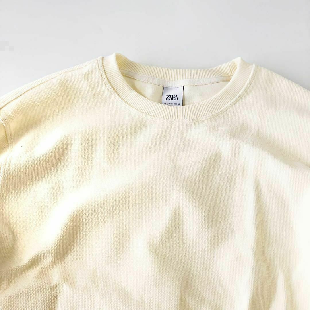 ZARA(ザラ)のzara ザラ　メンズ　長袖　ロンT しっかり生地 トップス　XL メンズ メンズのトップス(スウェット)の商品写真