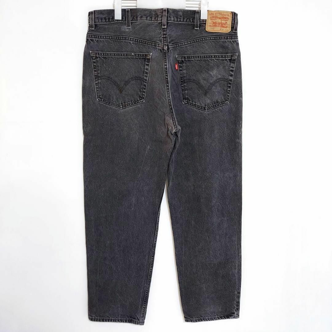 Levi's(リーバイス)のリーバイス550 Levis W38 ブラックデニムパンツ 黒 00s 9072 メンズのパンツ(デニム/ジーンズ)の商品写真