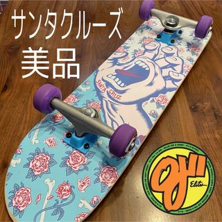 サンタクルーズ(Santa Cruz)の美品　サンタクルーズ　スケートボード　コンプリート　スケボー　クルーザー(スケートボード)