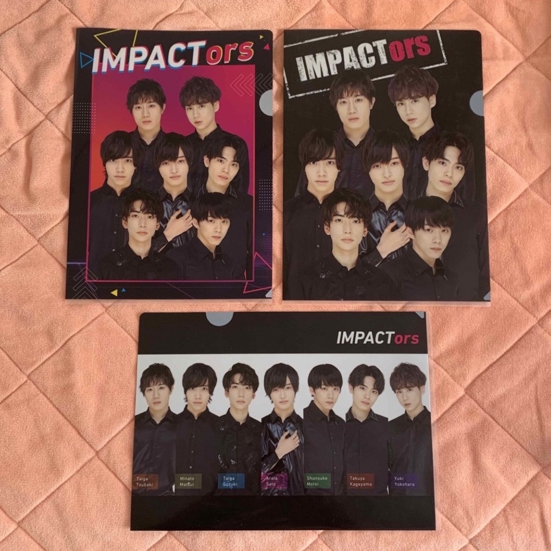 IMPACTors IMP. セブンイレブン　クリアファイル エンタメ/ホビーのタレントグッズ(アイドルグッズ)の商品写真