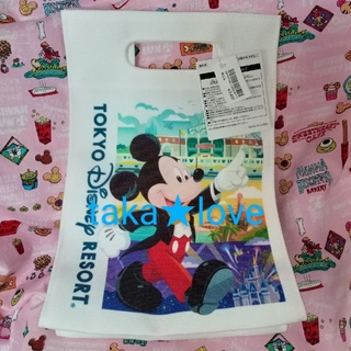 ディズニー(Disney)のﾌﾟﾛﾌ&商品説明必読◆TDR購入◆ｼｮｯﾌﾟ袋ﾃﾞｻﾞｲﾝ♪ﾄｰﾄﾊﾞｯｸﾞ♪(その他)