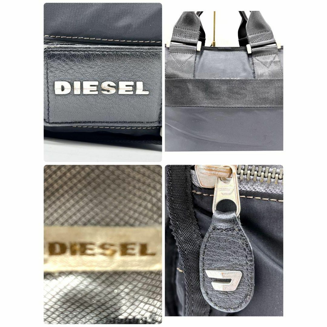 DIESEL(ディーゼル)のディーゼル ビジネスバッグ 2way 大容量 A4収納可 メンズバッグ 黒色 メンズのバッグ(ビジネスバッグ)の商品写真