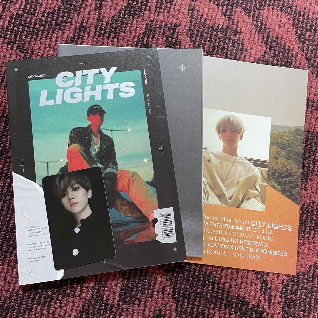 EXO(エクソ)のEXO ベッキョン City Lights 3形態セット エンタメ/ホビーのCD(K-POP/アジア)の商品写真