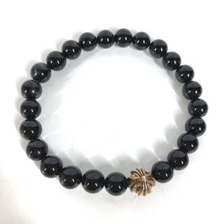 Chrome Hearts - クロムハーツ CHROME HEARTS BEAD CH クロスボール 8ｍｍ ビード アクセサリー バングル ブレスレット オニキス ブラック