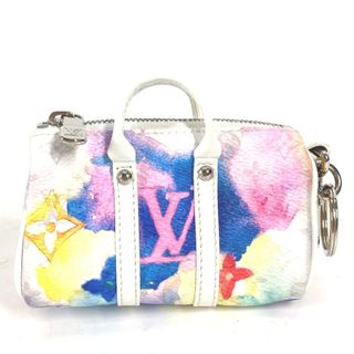 ルイヴィトン(LOUIS VUITTON)のルイヴィトン LOUIS VUITTON ポルト クレ・ミニ キーポル MP2975 モノグラムウォーターカラー ポーチ バッグチャーム キーホルダー モノグラムキャンバス マルチカラー 未使用(キーホルダー)