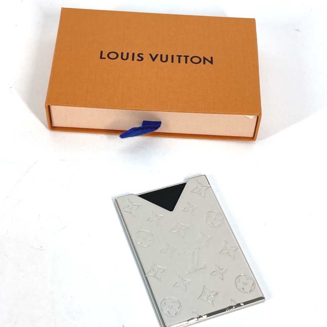 LOUIS VUITTON(ルイヴィトン)のルイヴィトン LOUIS VUITTON カードホルダー R96427  モノグラム メタル 名刺入れ パスケース カードケース メタル シルバー 未使用 メンズのファッション小物(名刺入れ/定期入れ)の商品写真