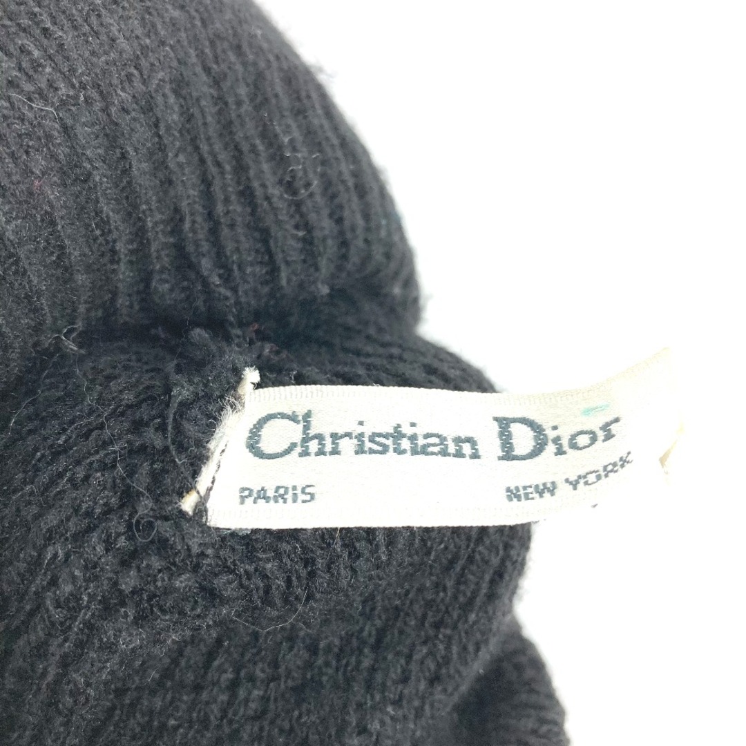 Dior(ディオール)のディオール Dior ストーン 帽子 ベレー帽 ブラック レディースの帽子(ハンチング/ベレー帽)の商品写真