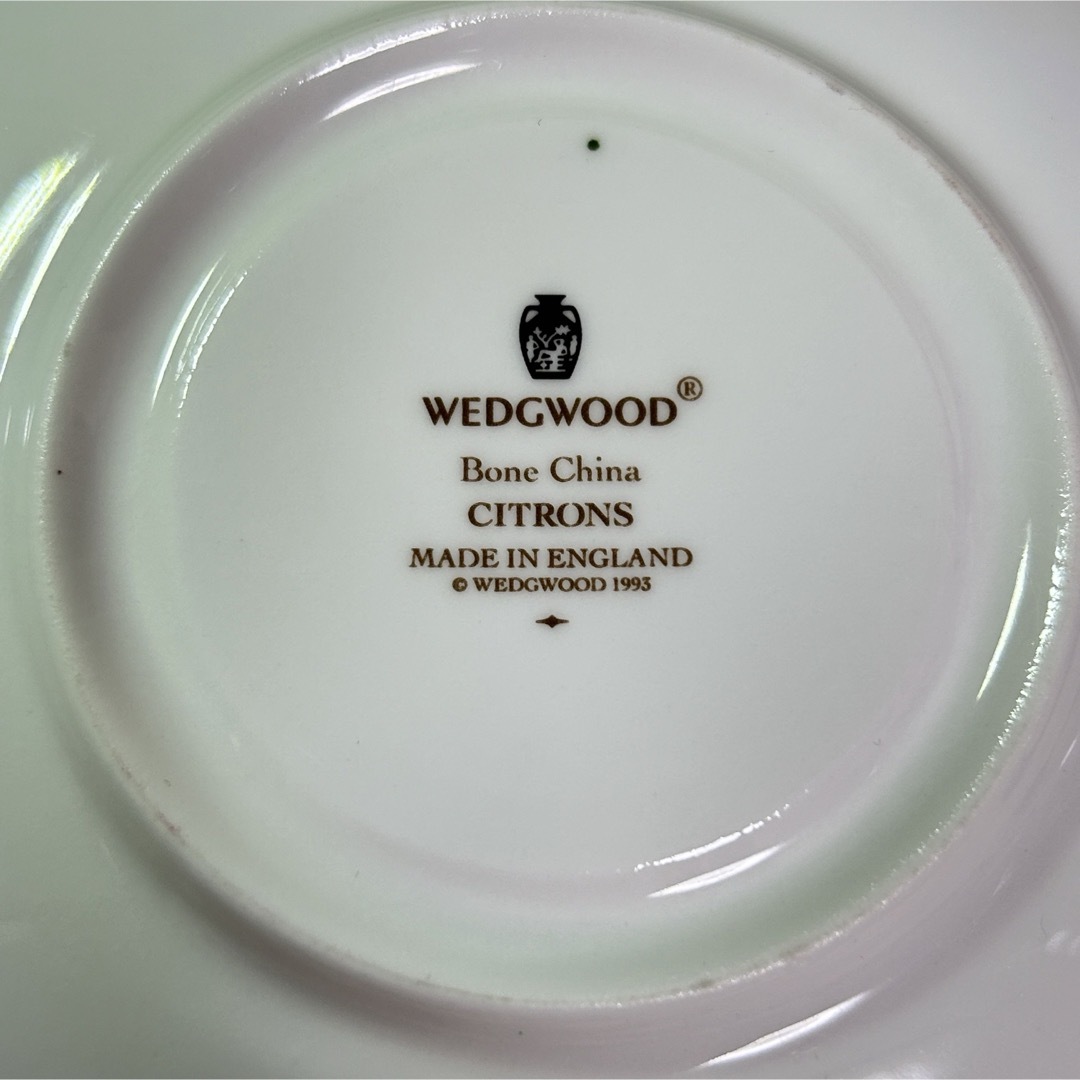 WEDGWOOD(ウェッジウッド)のウェッジウッド シトロン カップ＆ソーサーセット インテリア/住まい/日用品のキッチン/食器(食器)の商品写真